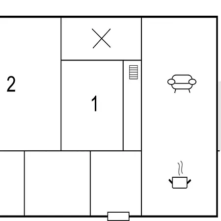 Two-bedroom In Termini -na- *